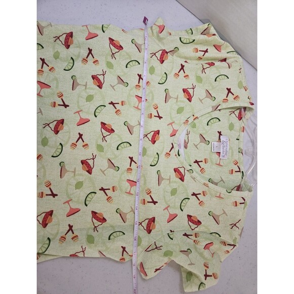 Christopher Banks Margarita Shirt Large Cinco De Mayo Green Tacos Burritos L - Picture 4 of 7